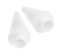 KONTONTY 2Pcs Capacitive Stylus Replacement Tips, White ABS Replaceable Pen Nibs for Note Taking and Touch Screen Use