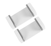 KONTONTY 2pcs Cell Phone Holder Clip for Tripod Dual Orientation Smartphone Stand Clamp for Live Streaming and Photography