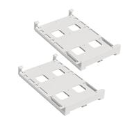KONTONTY 2pcs Fridge Beer Can Organizer Soda Beer Dispenser Rack Refrigerator Accessories Storage Rack for Fridge Pantry Kitchen