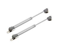 KONTONTY 2pcs Gas Spring Lid Support for Cupboards and Cabinets with Adjustable Closing Speed and Strong Support, Sturdy Plastic and Iron Material Gas Lift Struts for Kitchen Cupboard