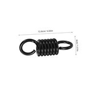 KONTONTY 2PCS Heavy Duty Swing Springs Φ with Closed Design Tension Hooks for Porch Swing Hammock Chair and Hanging Basket Secure Load Capacity for Adults Patio Accessories