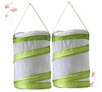 KONTONTY 2pcs Portable Bug House for Boy Girl Lightweight Insect Cage for Outdoor Nature Exploration Encourages Study of Insects and Wildlife for Boys and Girls