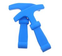 KONTONTY 2pcs Rubber T-handle Cooler Latch Replacement Silicone and Rubber Heavy Duty Chest Lid Catch for Camping Fishing Secure Cooler Closure Blue