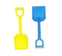 KONTONTY 2Pcs Sand Beach Digging Spades for Outdoor Fun for Sandcastle and Odorless Materials for Young Random Color