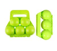 KONTONTY 2Pcs Snow Field Plaything Clips for Easy to Use Maker Tools Random Colors Lightweight Compact Design for Outdoor Fun Safe Comfortable Grip for All Ages Random Color