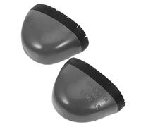 KONTONTY 2pcs Steel Shoe Covers for Men and Women Puncture Resistant Work Boot Inserts with Breathable Upper Manganese Alloy Safety Toe Protection for Labour and Utility Footwear Silver