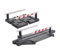 KONTONTY 2pcs Train Track Accessories Plastic Barriers for Railway Expansion for DIY Railing and Road Construction Enhance Imaginative Play and Storytelling