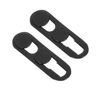 KONTONTY 2pcs Ultra Thin Phone Camera Covers Slide Privacy Protection Lens Covers Compatible with Iphone Pro Pro Front Webcam Protector with Reusable Adhesive for Smartphones