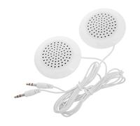 KONTONTY 2pcs under Pillow Speaker for Sleep Mini Portable Speaker Jack for Cd Player Compact Stereo Sound for Home and Travel Use