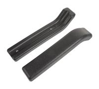 KONTONTY 2pcs Waterproof Wear-Resistant Abs Armrest Covers for Manual Wheelchair, Universal Protective Armrest Pads Cushions for Mobility Chairs in Healthcare Use
