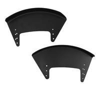 KONTONTY 2pcs Wheelchair Mud Guards Side Splash Guards Made of Sturdy Abs Enhanced Stability and Easy Installation for Wheelchair Users Outdoor Adventures