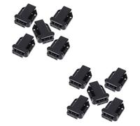 KONTONTY 2sets Cabinet Latches Push to Open Latches Automatic Rebounding Cabinet Locks for Kitchen Bedroom Easy Installation 5pcs*2