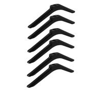 KONTONTY 3 Pairs Tv Stand Legs for Tvs with Complete Screws Tabletop Base for Home and Office Quick Installation and Easy Assembly Replacement Support