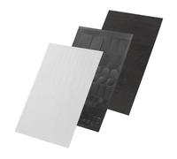 KONTONTY 3 Sheets Self Adhesive Blackout Stickers for LED Devices of Routers Shading Stickers Dimming Light Filters for Tvs Easy Application Material Glare Reduction