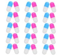 KONTONTY 30pcs Capsules Realistic Medical Capsules for Pretend Play Engaging Role Play Promote Motor Skills Imagination for Learning About Doctor Careers