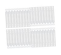 KONTONTY 36Pcs Bubble Wands Set Portable Bubble Bottles with Heart-Shaped Tubes Party Accessories for Outdoor Fun