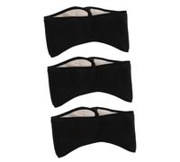 KONTONTY 3pcs Noise Cancelling Ear Defenders Earmuff Headband for Women Men Sleep Pod Adult Winter Outdoor Earmuffs