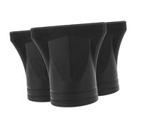 KONTONTY 3pcs Plastic Hair Dryer Nozzles High Temperature Resistant Reusable Blow Dryer Diffuser Attachments for Smooth Frizz Reducing Hair Styling and Salon Use