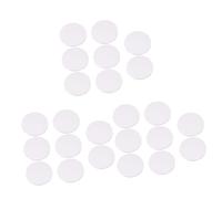 KONTONTY 3sets Artist Round Shape Canvas Board 10cm Round Canvas Oil Paint Art Painting Boards Wall Art 8pcs*3