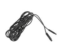 KONTONTY 4 Pin Car Av Extension Cable 2.5m in Black Pvc with Stable Data Transmission for Rearview Cameras and Av Devices, Sturdy Weatherproof Cord Suitable for Dash Cam and Rear View