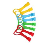 KONTONTY 4pairs Learning to Walk Pull Ring Essential Walking Aid Stacking Rings Safe Harness for Boys and Girls Crib Accessories