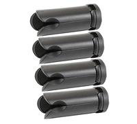 KONTONTY 4pcs Foldable Tabletop Tripod Mobile Phone Clip Holder 1/4 Inch Screw Universal Camera Tripod for