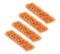 KONTONTY 4pcs Lifelike Faux Meat Simulation Food for Restaurant Display Kitchen Decor and Food Photography Props No Preparation Required