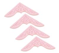 KONTONTY 4pcs Lightweight Pu Book Mark Covers Book Corner Protectors Retro Corner Guards Decorative Edge Covers for School Album