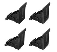 KONTONTY 4pcs Self-Locking Folding Table Leg Brackets Made of Cold Rolled Steel with Easy Installation and Secure Support, Suitable for Cabinets and Chairs in DIY Projects and Workspace