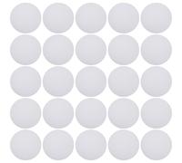 KONTONTY 50 Pcs Round Painting Cardboard Thick Drawing Paper Cards for DIY Crafts and Art Projects Tear-Resistant Smooth Surface Art Paper for Artists and White Cardstock