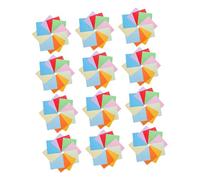 KONTONTY 500pcs Double Sided Origami Paper Square Craft Paper Assortment Vivid Colors for DIY Handcraft Art Projects Beginners Training Tear-Resistant