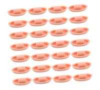 KONTONTY 50pcs Boat Decor Jiangnan Style Resin Fishing Boat Model Charming Miniature Scene Decoration for Home Fish Tank Landscaping Unique Craftsmanship