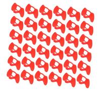 KONTONTY 50pcs Large Pinless Peepers for Chickens Anti-pecking Poultry Glasses Lightweight Comfortable Fit for Multiple Breeds Aggression Prevention for Roosters and Pheasants