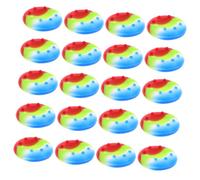 KONTONTY 50pcs Silicone Joystick Replacement Caps for Controllers Soft Non Slip Thumb Grip Covers Ergonomic Analog Stick Skin Repair Accessories for Enhanced Comfort and Precise Control