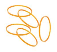 KONTONTY 5pcs Cotton Candy Machine Belts for Candy Maker Reusable Plastic Belts for Indoor Sugar Machine Part Replace for Commercial Cotton