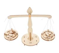 KONTONTY 5pcs DIY Balance Scale Stem Science Experiment Kit for Portable Balance Physics Tool for Classroom Home Activities Enhances Critical Thinking and Bonding