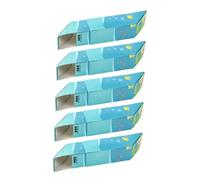 KONTONTY 5Pcs DIY Periscope Science Kit Interactive Physics Experiment Tools for Classroom Outdoor Learning Portable Detachable Educational Telescope