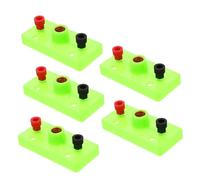 KONTONTY 5pcs Electrical Lab Magnetism Experiment Kits Model Accessories Electromagnet Science Kit Circuit Science Electricity Kit Physics Experiment Device Plastic