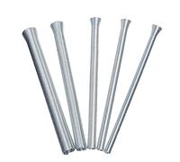 KONTONTY 5Pcs Spring Tube Benders for Copper Thin Wall Steel Tubing High Density Steel Ring Construction Flare End Design for Smooth Sliding Manual Tube Bending Tools for HVAC Refrigeration