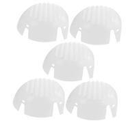 KONTONTY 5pcs Universal Bump Cap Insert for Baseball Hat Work Safety Liner, Industrial Hard Hat Protective Inner Shell, Lightweight Construction Men’s Safety Helmet Pads