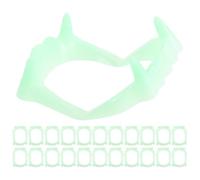KONTONTY 60pcs Halloween Vampire Teeth fang: Glow in The Dark Party Decorations - Funny Dress-Up Vampire Fangs - Cosplay Costume Party Supplies