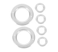 KONTONTY 6pcs Guards Protective Ring Replacement for Parrot Nest Box Accessories Breeding Box Hole Guards