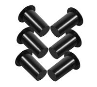 KONTONTY 6Pcs Microphone Stand Lightweight Mic Holder Base for Tabletop Use Non Slip Design Stable Support for Home for Musicians and Presenters