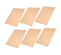 KONTONTY 6pcs Orange Pvc Color Sheet Gel Light Diffuser Film for LED Lights with Low Loss and Colour Mixing for Video and Memory Albums