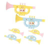 KONTONTY 6Pcs Trumpets Simulation Musical Instruments for Learning Fun Safe Design for Boys for Interest Cultivation and Performance
