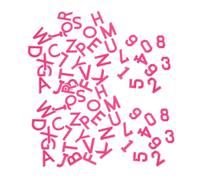 KONTONTY 72pcs Polyester Embroidered Letter and Patches Appliques A-z Alphabet Digit DIY Sewing for Clothes Bags Hats Jeans and Repair