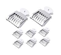 KONTONTY 8pcs Stainless Steel Queen Cages Beekeeper Clips for Safe Hive Management and Rearing Ergonomic Multipurpose Beekeeping Equipment Tool for Inspection and Honey Harvesting