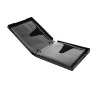 KONTONTY Acrylic CD Box Portable Disc Storage Organizer DVD Case for Discs for CD and DVD Organization Scratch Protection Dust Isolation