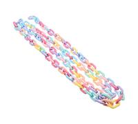 KONTONTY Acrylic Chain for Jewelry Making Smooth DIY Acrylic Pendant Hanging Chain for Craft Projects Versatile and Safe for Accessories for DIY Enthusiasts and Giving