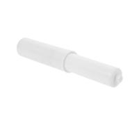 KONTONTY Adjustable Paper Holder Telescopic Tissue Holder Toilet Paper Roller Plastic Toilet Rod for Bathroom